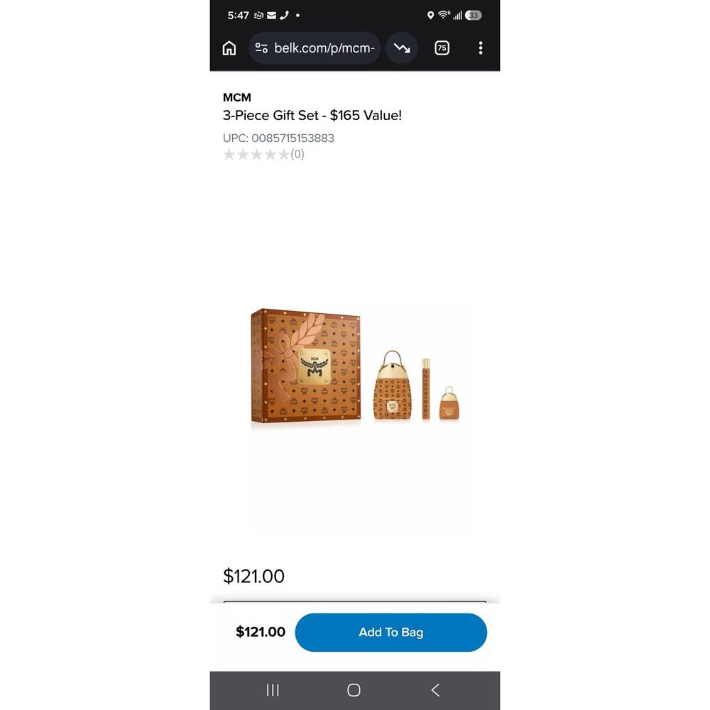 MCM 3 Piece Eau de Parfum Gift Set - Picture 4 of 4